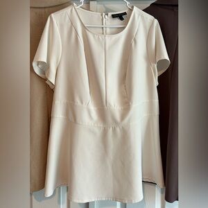 Lane Bryant Peplum Blouse Size 14